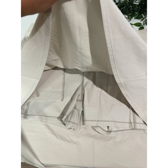 Athleta Tan Skort With Built-In Shorts Size 16 Polyester/Spandex Blend - Picture 5 of 12